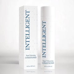 Intelligent Super Volumizing Conditioner bottle boosts volume for all hair types.