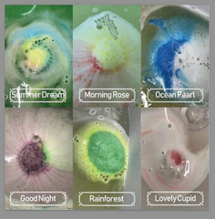 INTEYE six signature scents highlight vibrant colors and relaxing essential oil blends.