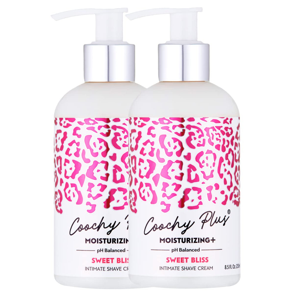 IntiMD Coochy Plus 2-pack packaging front shows value and convenience for busy routines.