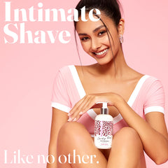 IntiMD Coochy Plus cream jar closeup highlights moisturizing texture.