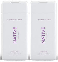 Intotal TKK Native Body Wash Lavender & Rose 11.5oz bottle front view for gentle cleanse