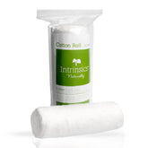 Intrinsics cotton roll 12in wide closeup highlighting premium absorbent cotton for skincare routines.