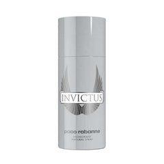 Invictus Paco Rabanne deodorant spray bottle front for daily freshness.