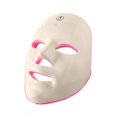IOBTY maize-yellow red light mask close-up for at-home skincare