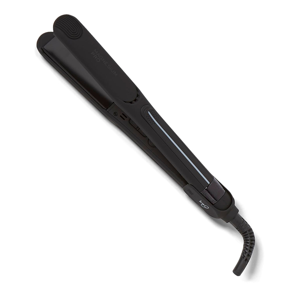 Ion Magnesium Flat Iron 1 Inch plates close-up for smooth glide and shine