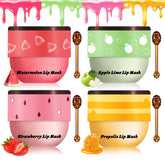 IONSGAKO Bee Lip Balm Honey Pot Set for daily hydration and lip softness