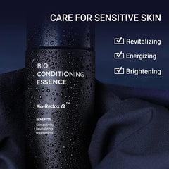 IOPE MEN BIO soothing aftershave bottle provides calm fragrance-free skin comfort