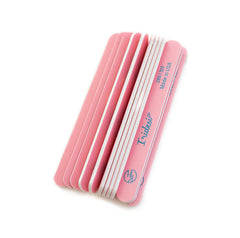Iridesi emery board 7-inch pink washable for durable nail refinement