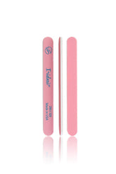 Iridesi nail file pink 280-320 dual grit for finishing natural and acrylic nails