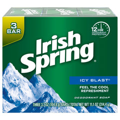 Irish Spring Icy Blast bath bar delivers refreshing cleanse for mornings