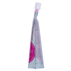 IROIRO pink cream-application shows easy, gentle color on hair without harsh chemicals