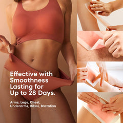 irreshine wax strips bikini area highlights quick discreet Brazilian waxing at home