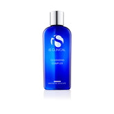 is-clinical-cleansing-complex-bottle-pour demonstrates gentle daily cleansing for blemish-prone skin.