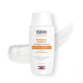ISDIN Eryfotona Actinica bottle front highlights mineral SPF protection for daily use.