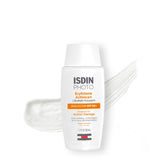 ISDIN Eryfotona Actinica packaging label highlights mineral sunscreen for sensitive skin