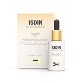 ISDIN Flavo-C brightening bottle for daily radiance and even tone.