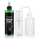 iseheri green soap tattoo bottle 10oz front view for clean skin prep