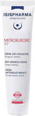 IsisPharma Metroruboril A.Z anti-redness cream tube closeup for calming sensitive skin