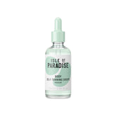 Isle of Paradise Self Tan Drops bottle pour for easy customization toward a natural bronze.