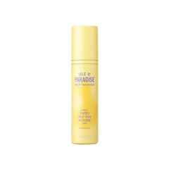 Isle of Paradise Express Tinted Self Tan Mousse bottle with guide color for even application