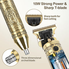 IsoLytrin cordless rechargeable battery: long runtime for convenient grooming sessions.