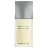 Issey Miyake L'Eau d'Issey Pour Homme bottle front radiating fresh citrus energy.