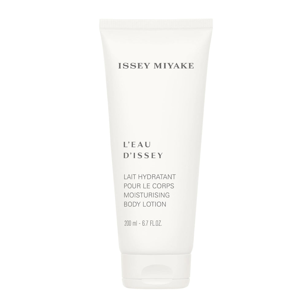 Issey Miyake L'Eau D'Issy bottle-front for daily moisturization.