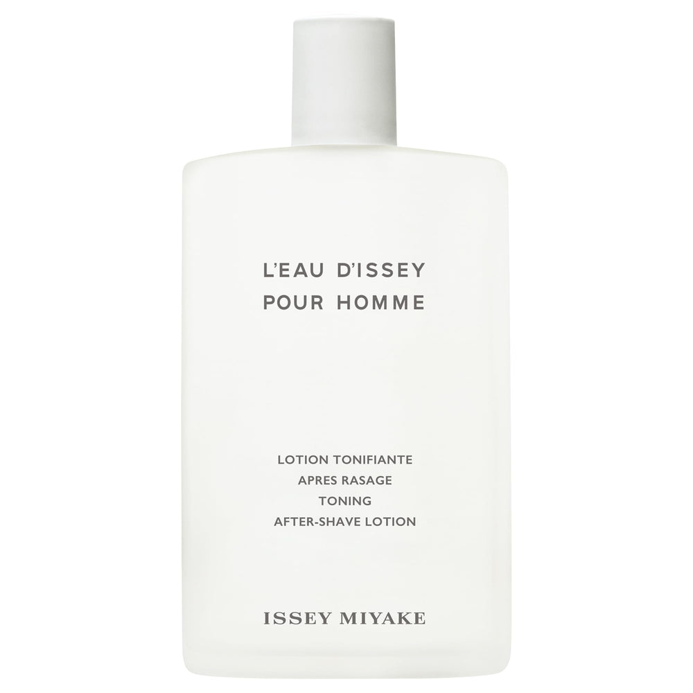 Issey Miyake L'Eau d'Issey Pour Homme bottle for post-shave refreshment.