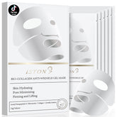 ISTON bio-collagen real deep mask pack closeup highlighting absorption benefits