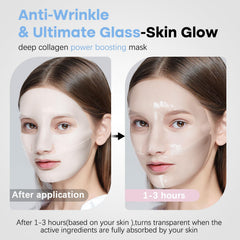 ISTON hydrogel mask overnight-fit demonstrates deep hydration and comfort