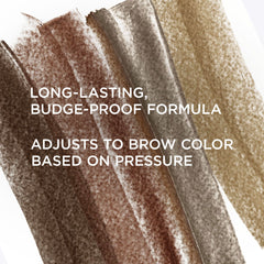 IT Cosmetics Brow Power with built-in spoolie demonstrates easy brow shaping