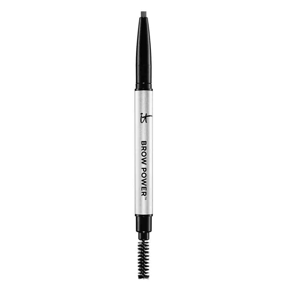 IT Cosmetics Brow Power Universal Taupe oval-tip close-up demonstrates hair-like precision.