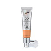 IT Cosmetics CC+ Cream Tan Cool bottle with SPF 50+ and full coverage