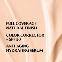 IT Cosmetics CC+ Cream being buffed with brush for buildable coverage and smooth blending.