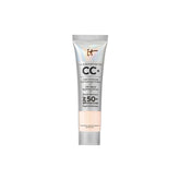 IT Cosmetics CC+ Cream Travel packaging shown in compact bottle for on-the-go full coverage