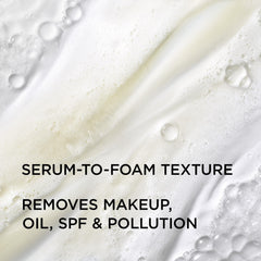 IT Cosmetics Confidence in a Cleanser foam lather demonstrates rich hydrating cleanse