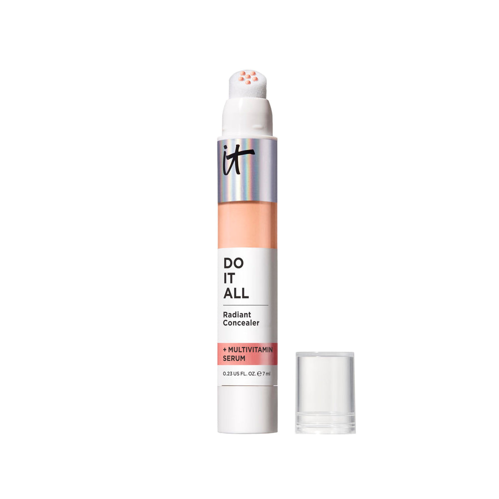 IT Cosmetics Do It All Radiant Concealer tube and applicator for precise spot coverage.