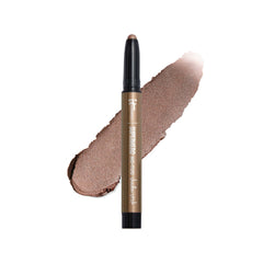 IT Cosmetics Superhero No-Tug Shadow Stick Super Slate outer packaging highlights longwear.
