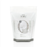 Italwax Top Line Crystal jar close-up shows fragrance- and colorant-free formula for sensitive skin.