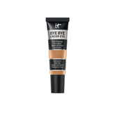 IT Cosmetics Bye Bye Under Eye Concealer deep tan pump delivers long-lasting full coverage.