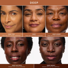 IT Cosmetics Bye Bye Under Eye Concealer swatch demonstrates water-resistant formula.