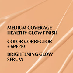 IT Cosmetics CC+ Nude Glow medium tan pump close-up showing lightweight texture.