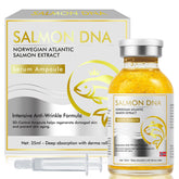 ITECFREELY Salmon DNA Serum bottle for anti-aging and hydration support.