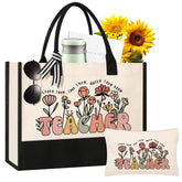 Itotegifts canvas tote bag classroom-ready with ample space for essentials
