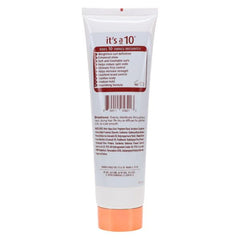 ITS A 10 Coily Miracle Gelled Oil 5oz hair application demonstrates frizz control and curl definition.