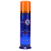 It's a 10 Miracle Leave-In Potion Keratin bottle pouring for smooth, shiny hair
