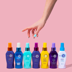 It's a 10 Haircare Miracle Moisture Shampoo antioxidant formula supports hair health.