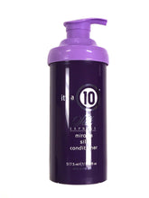 It's a 10 Haircare Silk Express Miracle Silk Conditioner bottle pour for quick, smooth conditioning