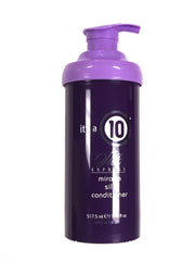 It's a 10 Haircare Silk Express Miracle Silk Conditioner bottle pour for quick, smooth conditioning