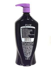 It's a 10 Haircare Silk Express Miracle Silk Shampoo rich lather delivering softness and manageability